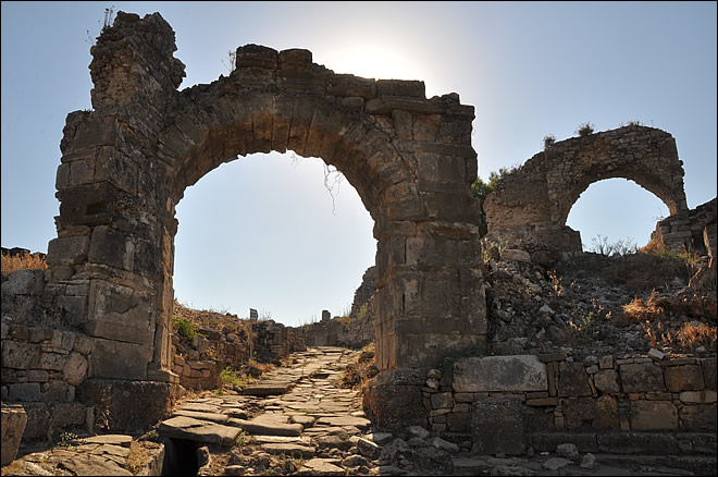 La ville antique d'Aspendos