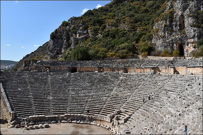 Le théâtre antique de Myra